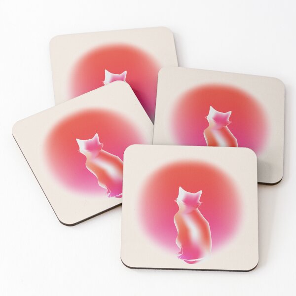 Item preview, Pink Aura Cat Mystic Glowing Art Poster designed and sold by Yaiart.