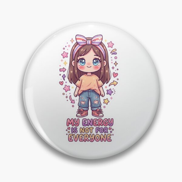 Item preview, My Energy Is Not For Everyone Sticker | Boundaries Aesthetic Sticker | Kawaii Self Care Sticker designed and sold by HOODYBUDSTYLES.