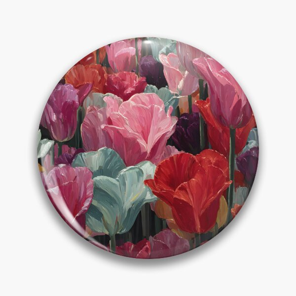 Item preview, Joyful Tulips Artwork Colorful Home Décor designed and sold by AutoPopStudio.