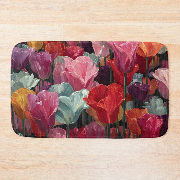 Item preview, Joyful Tulips Artwork Colorful Home Décor designed and sold by AutoPopStudio.