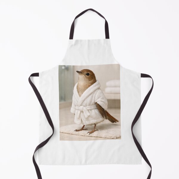 Item preview, Nightingale Wearing a Bathrobe designed and sold by Sillytoe.