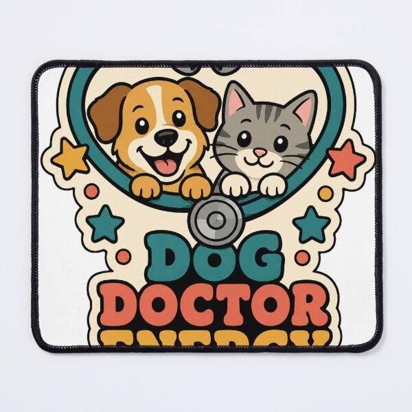 Item preview, Veterinarian Gift - Dog Doctor Energy designed and sold by RedRubyBubble.