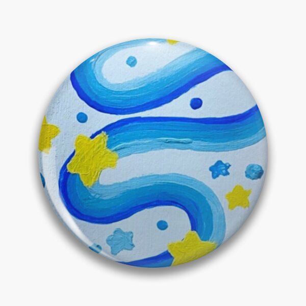 Item preview, Stars on a Green Space Wave designed and sold by Sydney-Sunxhine.