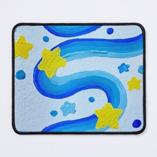 Item preview, Stars on a Green Space Wave designed and sold by Sydney-Sunxhine.