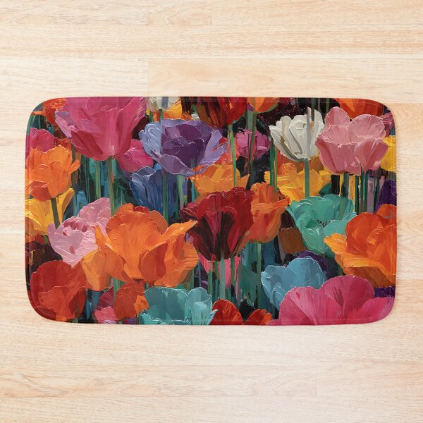Item preview, Classic Dutch Tulips Painting Traditional Wall Art designed and sold by AutoPopStudio.