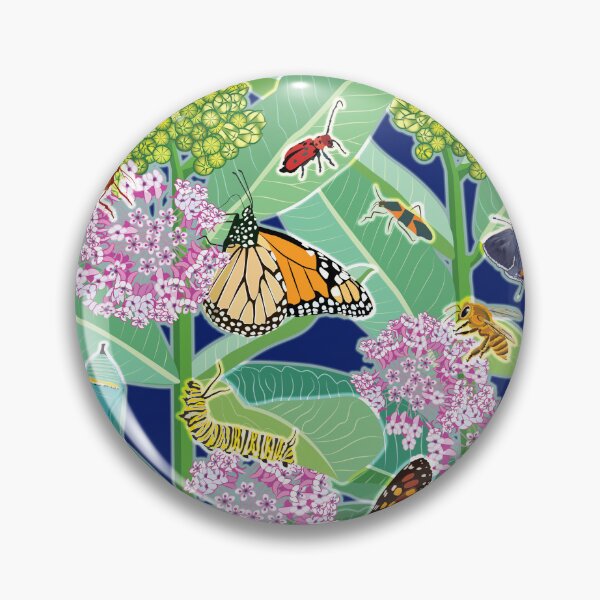 Item preview, Milkweed Microcosm of Butterflies and Pollinators designed and sold by Jedi-Artist.