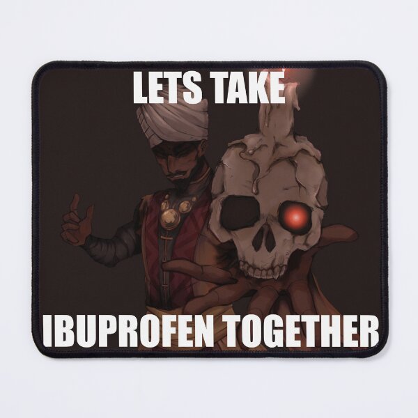 Item preview, Lets take ibuprofen together Darkest Dungeon designed and sold by Moth-Seeker.