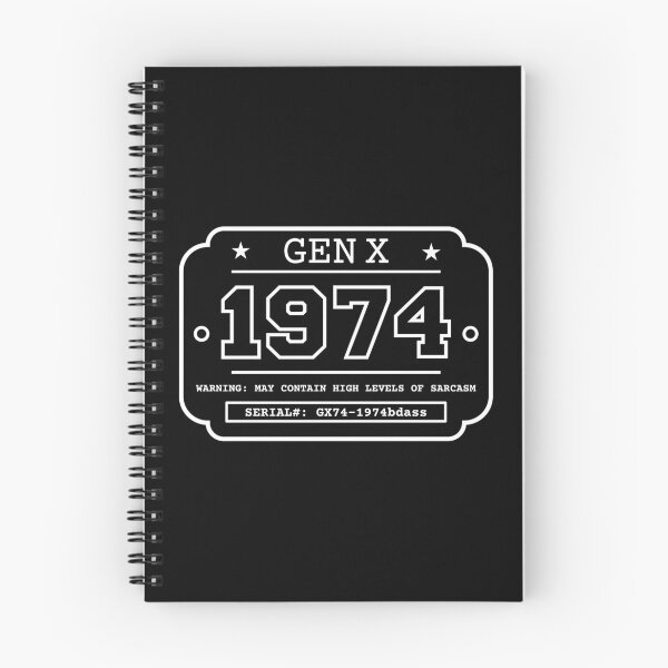 Item preview, 1974 GEN X Badge Vintage Industrial Label Generation X Design Retro Birthday Year designed and sold by HYPNK.