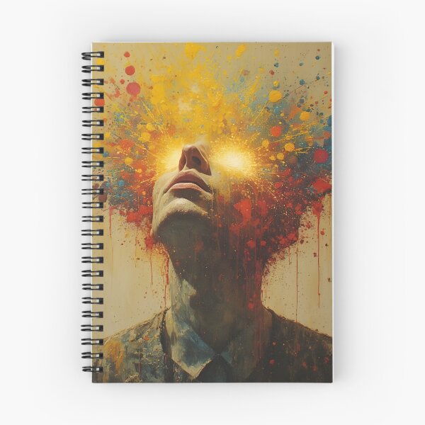 Item preview, Cosmic Awakening – Surreal Mind Expansion Art Print designed and sold by UrbanTempleArt.