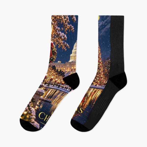 Item preview, MERRY CHRISTMAS 2026 - The Nation's Capital USA designed and sold by DBM Photo Art 1.