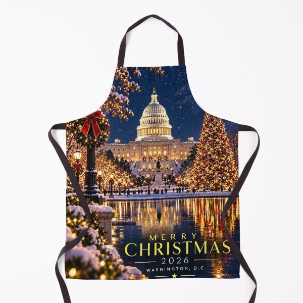Item preview, MERRY CHRISTMAS 2026 - The Nation's Capital USA designed and sold by DBM Photo Art 1.