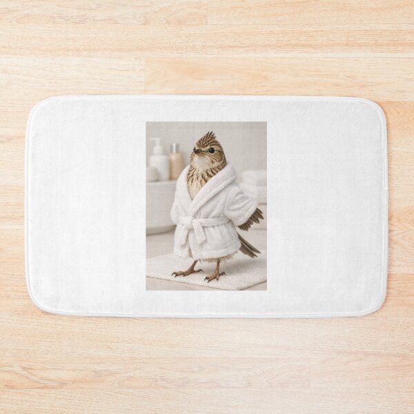 Item preview, Skylark Wearing a Bathrobe designed and sold by Sillytoe.