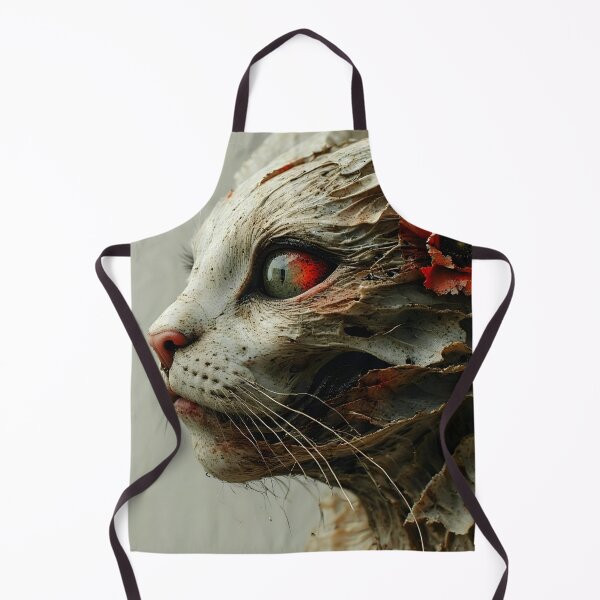Item preview, The Feline Guardian – Surreal Fantasy Cat Art Print designed and sold by UrbanTempleArt.