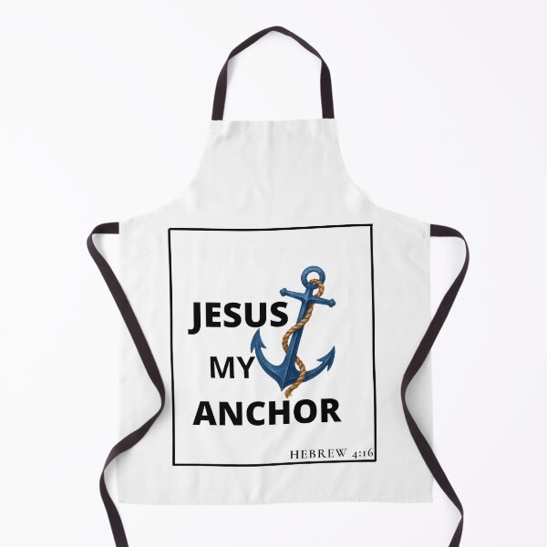 Item preview, Jesus My Anchor Christian Faith Hope Inspirational Design designed and sold by Faithstudio01.