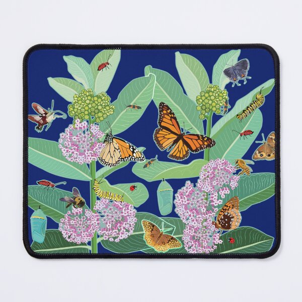 Item preview, Milkweed Microcosm of Butterflies and Pollinators designed and sold by Jedi-Artist.