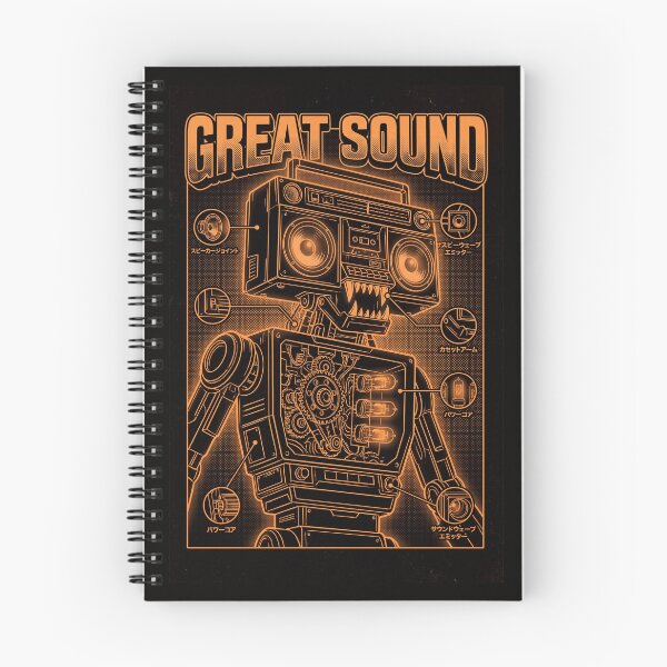 Item preview, Great Sound Monster Anatomy Print designed and sold by NullSpacePrints.