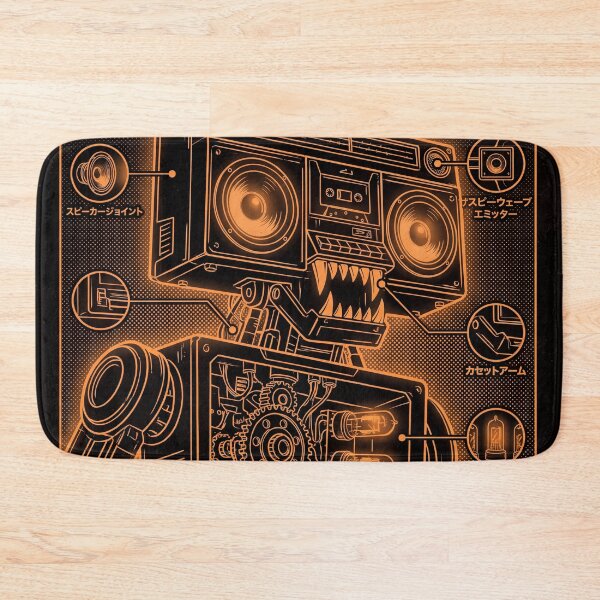 Item preview, Great Sound Monster Anatomy Print designed and sold by NullSpacePrints.