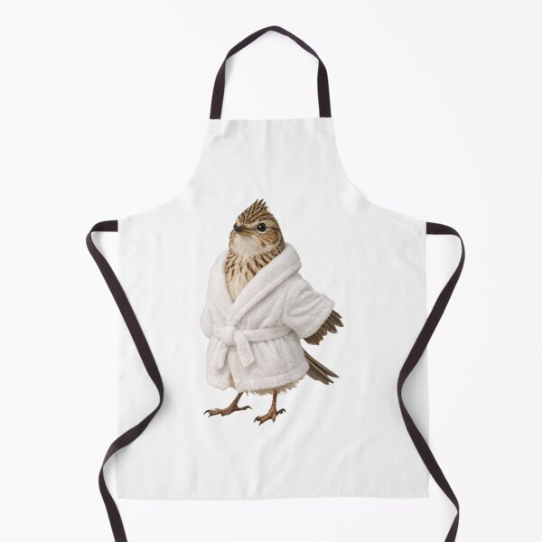 Item preview, Cozy Skylark in a Bathrobe designed and sold by Sillytoe.