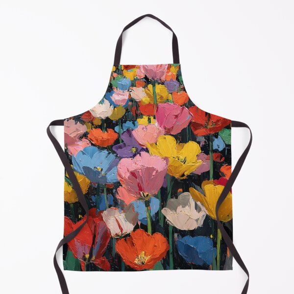 Item preview, Lush Tulips Painting Nature Botanical Wall Décor designed and sold by AutoPopStudio.