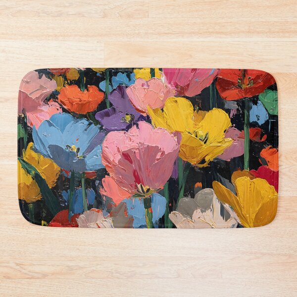 Item preview, Lush Tulips Painting Nature Botanical Wall Décor designed and sold by AutoPopStudio.