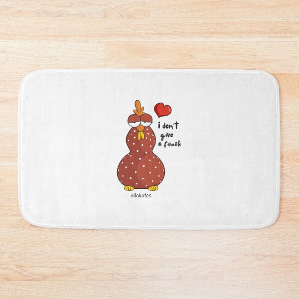 Item preview, I Don’t Give a Fuck – Funny Chicken with Attitude | ALLOKOTES designed and sold by ALLOKOTES.