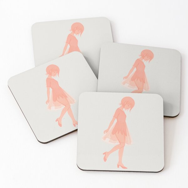 Item preview, Minimalist Pastel Anime Girl Peach Aesthetic Graphic designed and sold by ERODED SELF.
