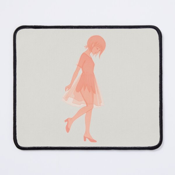 Item preview, Minimalist Pastel Anime Girl Peach Aesthetic Graphic designed and sold by ERODED SELF.