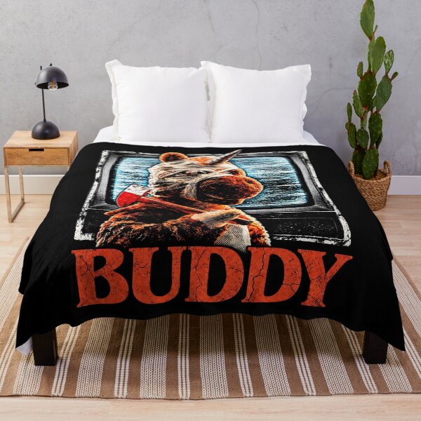 Item preview, Buddy Movie Orange Unicorn Horror designed and sold by Eh Plus Designs.