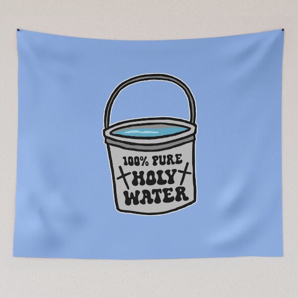 Item preview, A Funky Gray Bucket Full Of Sacred Water designed and sold by CamilasPrints.