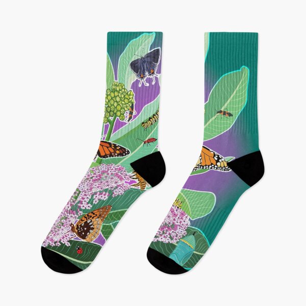 Item preview, Milkweed Microcosm of Butterflies and Pollinators designed and sold by Jedi-Artist.
