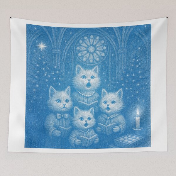 Item preview, Sacre Coeur Cat Choir - Fonulaseries designed and sold by Fonulaseries.