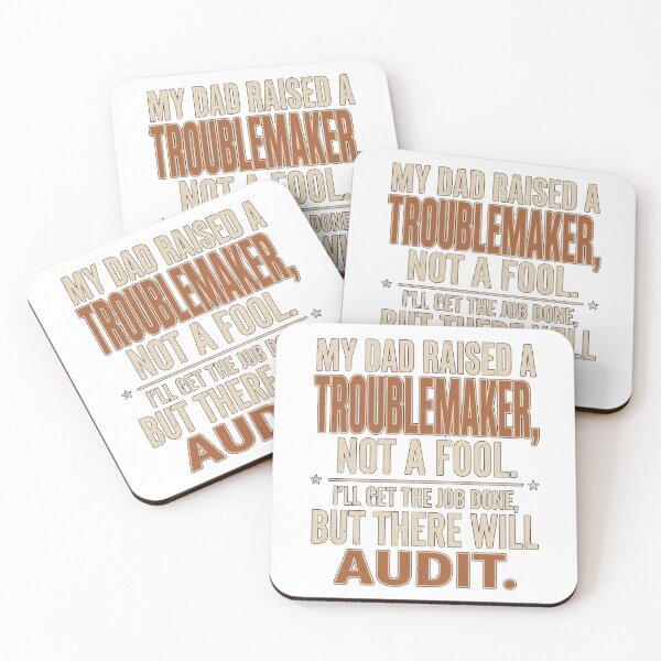 Item preview, My Dad Raised A Troublemaker Funny Graphic Quote T-Shirt designed and sold by DijaMar.
