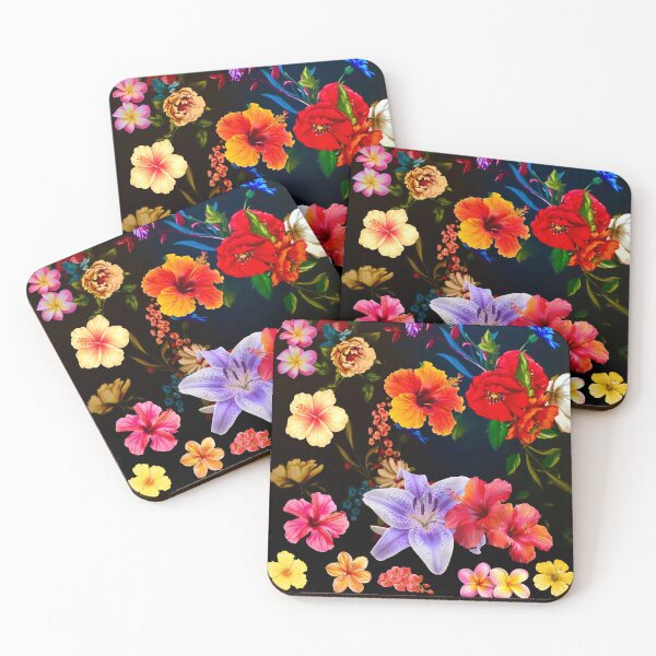 Item preview, Tropical Floral Pattern designed and sold by Swooncake Press.