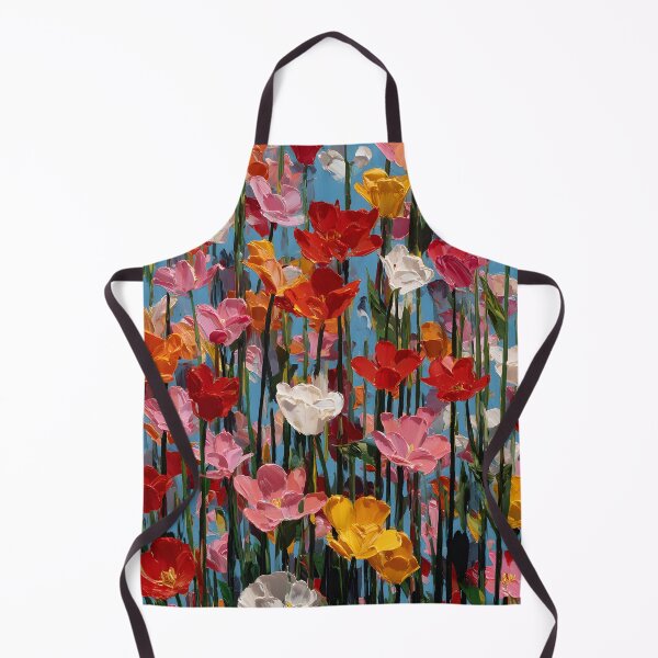Item preview, Artistic Watercolor Tulips Painting Flower Print designed and sold by AutoPopStudio.