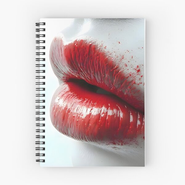 Item preview, Beautiful Bold Red Lips designed and sold by UrbanTempleArt.