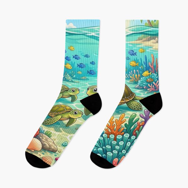 Item preview, Sea Turtle Coral Reef Ocean Paradise designed and sold by Herodestroyer.
