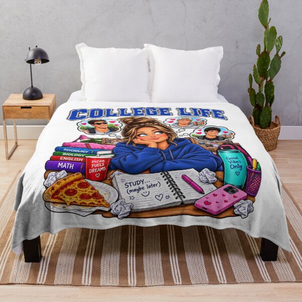 Item preview, Funny College Dorm Life Chaos Psychology Biology Sociology University Student Survival designed and sold by FunMugsAndMore .