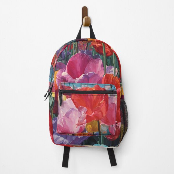 Item preview, Decorative Tulips Painting Contemporary Floral Design designed and sold by AutoPopStudio.