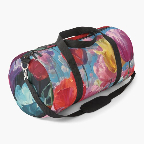 Item preview, Decorative Tulips Painting Contemporary Floral Design designed and sold by AutoPopStudio.