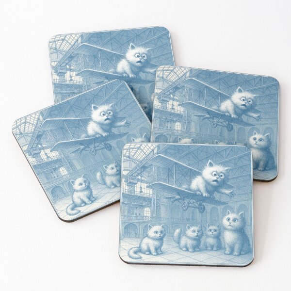 Item preview, Gustave & The Cat family at Arts et Métiers in Paris - Fonulaseries designed and sold by Fonulaseries.