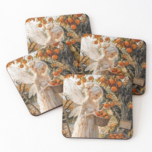 Item preview, Persimmon Orchard Fairy Harvest designed and sold by Storybook Botanica.