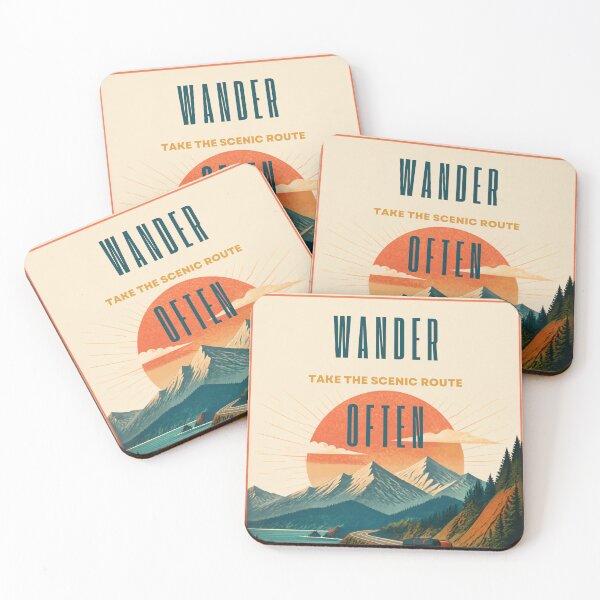 Item preview, Take the Scenic Route Poster designed and sold by DeMineArts.