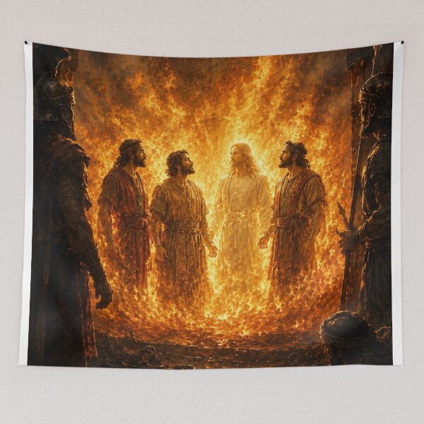 Item preview, The Fiery Furnace designed and sold by EdenInfiniteArt.