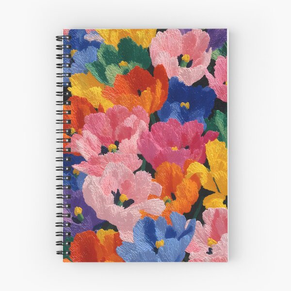 Item preview, Impressionist Tulips Painting Colorful Brushwork Art designed and sold by AutoPopStudio.