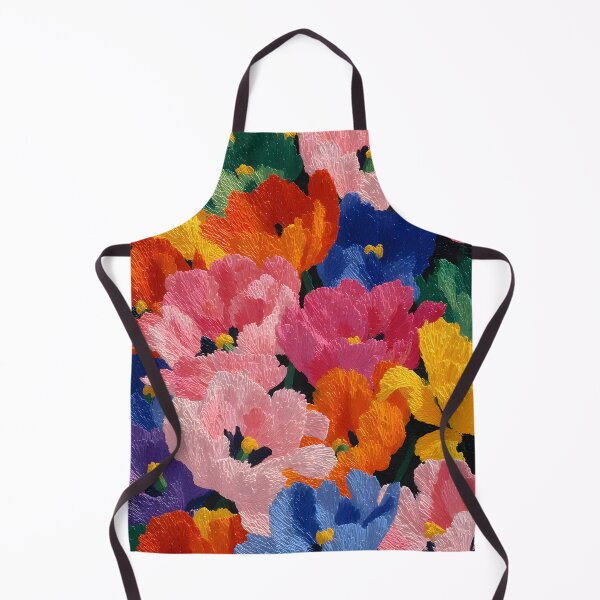 Item preview, Impressionist Tulips Painting Colorful Brushwork Art designed and sold by AutoPopStudio.
