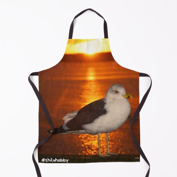 Item preview, Seagull at sunset designed and sold by thilu-hobby.
