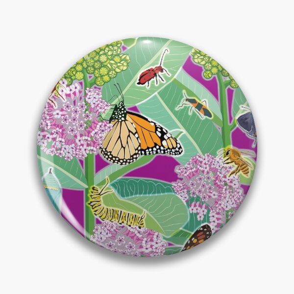 Item preview, Milkweed Microcosm of Butterflies and Pollinators designed and sold by Jedi-Artist.