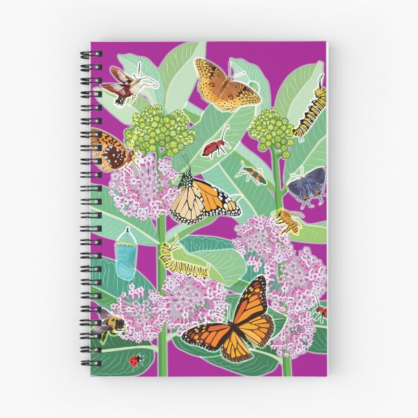 Item preview, Milkweed Microcosm of Butterflies and Pollinators designed and sold by Jedi-Artist.