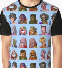 Super Punch-Out Enemies Graphic T-Shirt