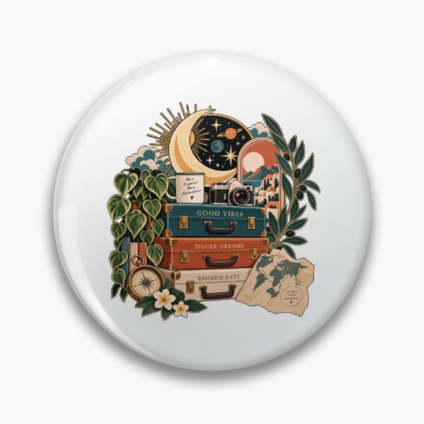 Item preview, Celestial Wanderlust Vintage Travel Adventure designed and sold by RetroPop23.